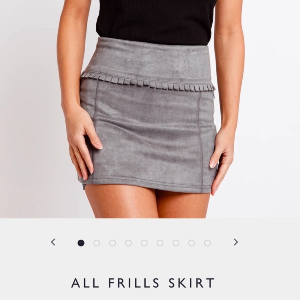 GREY Calliope All Frills golf skirt with shorts Medium